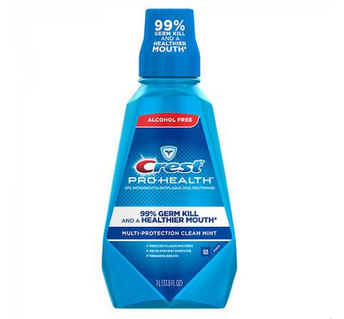 Crest Pro-Health Multi-Protection Refreshing Clean Mint Mouthwash ополаскиватель для полости рта